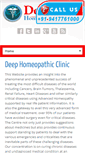 Mobile Screenshot of deephomeopathy.com